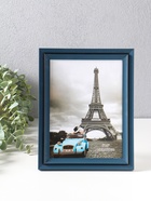 Фоторамка для фото 15×20 см «Остин», пластик, иссиня-чёрный, 23.5×18.5×1.5 см - Фото 1