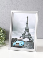 Фоторамка для фото А4 формат «Остин», пластик, бело-серый, 33.5×24.5×1.5 см - Фото 2