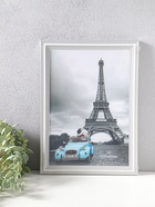 Фоторамка для фото А4 формат «Остин», пластик, бело-серый, 33.5×24.5×1.5 см - Фото 5