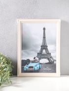 Фоторамка для фото А4 формат «Остин», пластик, бело-бежевый, 33.5×24.5×1.5 см - Фото 5