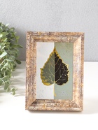 Фоторамка для фото 10×15 см «Прованс», пластик, бежево-коричневый, 19×13.7×3 см  (артикул 10974089)  большой выбор товаров оптом и в розницу по низким ценам с доставкой