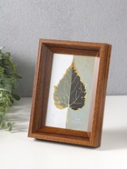 Фоторамка для фото 10×15 см «Прованс», пластик, т. коричневый, 19×13.7×3 см  (артикул 10974092)  большой выбор товаров оптом и в розницу по низким ценам с доставкой