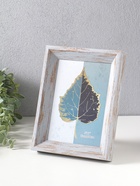 Фоторамка для фото 13×18 см «Прованс», пластик, серо-голубой, 21.7×16.8×3 см  (артикул 10974094)  большой выбор товаров оптом и в розницу по низким ценам с доставкой