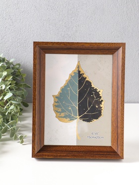 Фоторамка для фото 15×20 см «Прованс», пластик, бежево-коричневый, 23.7×18.8×3 см  (артикул 10974098)  большой выбор товаров оптом и в розницу по низким ценам с доставкой