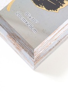 Фоторамка для фото 20×25 см «Прованс», пластик, серо-голубой, 29×23.7×3 см  (артикул 10974101)  большой выбор товаров оптом и в розницу по низким ценам с доставкой