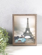 Фоторамка для фото 15×20 см «Ламберто», пластик, бежево-чёрный с под золотом, 21×16×3.5 см  (артикул 10974113)  большой выбор товаров оптом и в розницу по низким ценам с доставкой