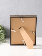 Фоторамка для фото 20×25 см «Ламберто», пластик, бежево-чёрный с под золотом, 26×21×3.5 см  (артикул 10974116)  большой выбор товаров оптом и в розницу по низким ценам с доставкой