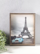 Фоторамка для фото 20×25 см «Ламберто», пластик, бежево-чёрный с под золотом, 26×21×3.5 см  (артикул 10974116)  большой выбор товаров оптом и в розницу по низким ценам с доставкой