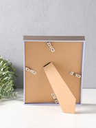 Фоторамка для фото 20×25 см «Ламберто», пластик, серебро с белым, 26×21×3.5 см  (артикул 10974117)  большой выбор товаров оптом и в розницу по низким ценам с доставкой