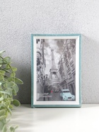 Фоторамка для фото 10×15 см «Данте», пластик, голубая лагуна, 16×10.8×2.5 см  (артикул 10974124)  большой выбор товаров оптом и в розницу по низким ценам с доставкой