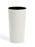 Кашпо для цветов «Камелия», вставка 9 л, 26×26×46 см, пластиковое, белое - Фото 1