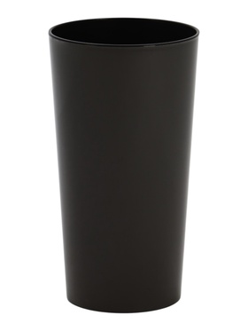 Кашпо для цветов «Камелия», вставка 9 л, 26×26×46 см, пластиковое, цвет графит  (артикул 10999712)  большой выбор товаров оптом и в розницу по низким ценам с доставкой