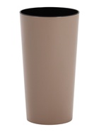 Кашпо для цветов «Камелия», вставка 9 л, 26×26×46 см, пластиковое, цвет капучино  (артикул 10999713)  большой выбор товаров оптом и в розницу по низким ценам с доставкой