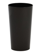 Кашпо для цветов «Камелия», вставка 4 л, 19×19×36 см, пластиковое, цвет графит  (артикул 10999715)  большой выбор товаров оптом и в розницу по низким ценам с доставкой