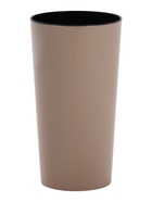 Кашпо для цветов «Камелия», вставка 4 л, 19×19×36 см, пластиковое, цвет капучино  (артикул 10999716)  большой выбор товаров оптом и в розницу по низким ценам с доставкой