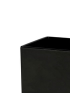 Кашпо для цветов «Жасмин», вставка 11 л, 25×25×46 см, пластиковое, цвет графит - Фото 3