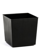 Кашпо для цветов «Жасмин», вставка 11 л, 25×25×46 см, пластиковое, цвет капучино - Фото 5