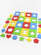 Досочки Сегена YOSHATOYS, 16 фигур, 4 цвета, 4 уровня сложности - Фото 2