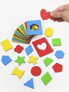 Досочки Сегена YOSHATOYS, 16 фигур, 4 цвета, 4 уровня сложности - Фото 3