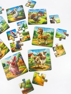 Пазл деревянный YOSHATOYS «Весёлая ферма»  (артикул 11005877)  большой выбор товаров оптом и в розницу по низким ценам с доставкой