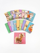 Пазл деревянный YOSHATOYS «Половинки - животные»  (артикул 11005878)  большой выбор товаров оптом и в розницу по низким ценам с доставкой