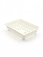 Туалет для кошек глубокий, 36×25×9 см, с сеткой, белый, мятный - фото 809614781