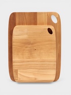 Набор разделочных досок, 2 шт., 27.5×21 см, 22.2×17 см, дерево берёза, пропитаны минеральным маслом - Фото 1