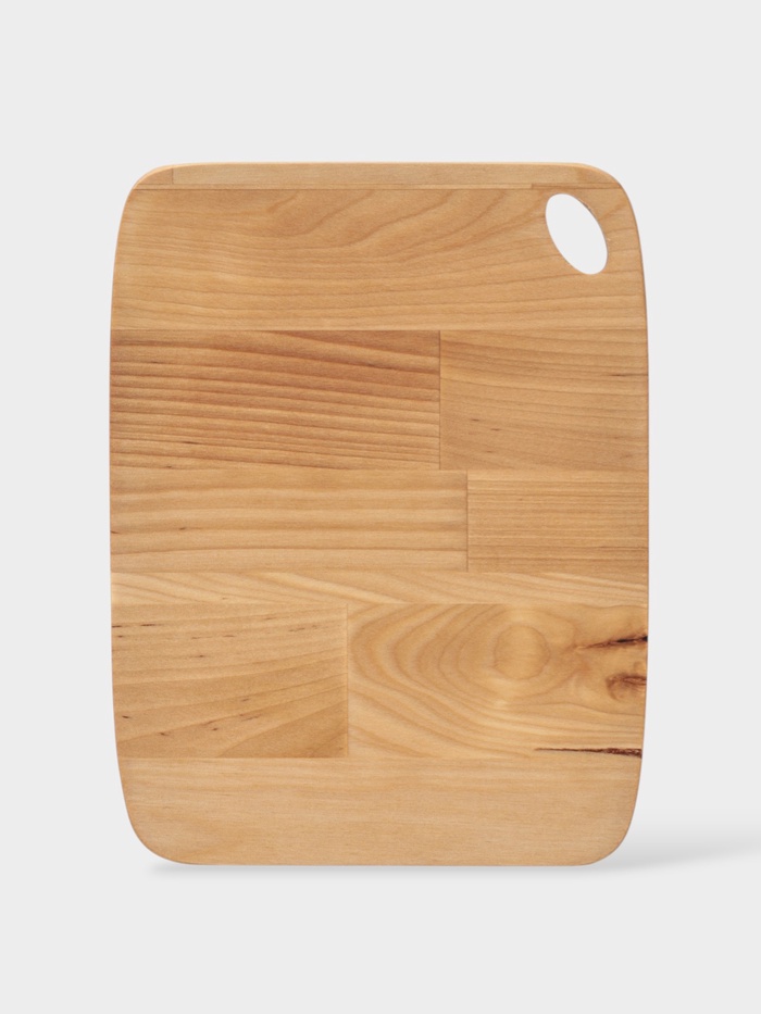 Доска разделочная «Классик», 24×17×1.8/1.6 см, дерево берёза, пропитана маслом, бежевая - Фото 1