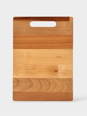 Доска разделочная, 25×18×1.8/1.6 см, дерево берёза, пропитана маслом, бежевая