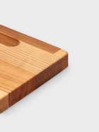 Доска разделочная, 25×18×1.8/1.6 см, дерево берёза, пропитана маслом, бежевая - Фото 4