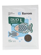 Корм для аквариумных рыб DUO L, гранулы, 15 г  (артикул 11004208)  большой выбор товаров оптом и в розницу по низким ценам с доставкой