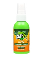 Спрей для нанесения на кожу от клещей и комаров SAFEX 32% ДЭТА 50 мл. - Фото 1
