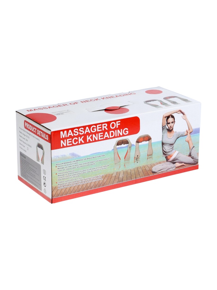 Массажёр для спины и шеи LEM-21, наплечный, ИК-подогрев, 220 В - фото 51925356