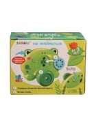 УЦЕНКА ZABIAKA Музыкальный проектор "Весёлые зверята", звук, свет, цвет зелёный SL-05916 - Фото 4