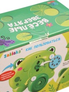 УЦЕНКА ZABIAKA Музыкальный проектор "Весёлые зверята", звук, свет, цвет зелёный SL-05916 - Фото 5