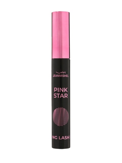Тушь для ресниц PINK STAR силиконовая кисть, эффект удлинения, 10 мл