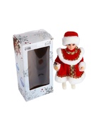 УЦЕНКА Снегурочка «В пышной шубке» 14×30 см, красный - Фото 5