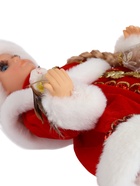 УЦЕНКА Снегурочка «В пышной шубке» 14×30 см, красный - Фото 3