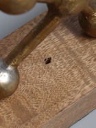 УЦЕНКА Держатель для книг «Молекулы», 40×8×20 см, никелевое и латунное покрытие, 2 шт. - Фото 6