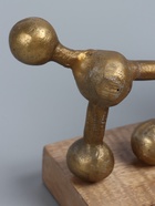 УЦЕНКА Держатель для книг «Молекулы», 40×8×20 см, никелевое и латунное покрытие, 2 шт. - Фото 7