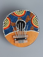 УЦЕНКА Сувенирный музыкальный инструмент «Калимба круглая» 16×16×8 см - Фото 3