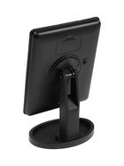 УЦЕНКА Зеркало KZ-06, подсветка, 26.5×16×12 см, 4хАА, 22 диода, сенсорная кнопка, черное - Фото 5