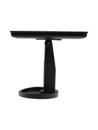 УЦЕНКА Зеркало KZ-06, подсветка, 26.5×16×12 см, 4хАА, 22 диода, сенсорная кнопка, черное - Фото 7