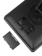 УЦЕНКА Зеркало KZ-06, подсветка, 26.5×16×12 см, 4хАА, 22 диода, сенсорная кнопка, черное - Фото 9