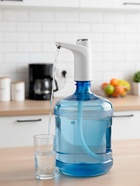 УЦЕНКА Помпа для воды LWP-06, электрическая, 5 Вт,800 мАч, порционная подача воды, АКБ, белая 10897 - Фото 6