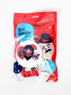 Воздушные шары латексные 12" «Русские мотивы» 1 ст., набор 25 штук  (артикул 11005463)  большой выбор товаров оптом и в розницу по низким ценам с доставкой