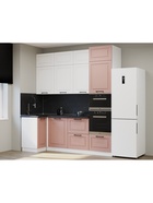 Шарли розовый/шарли белый