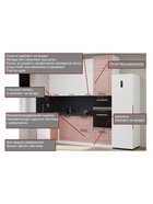 Кухонный гарнитур угловой «Аликанте 1», 1000×2400 мм, цвет шарли розовый/шарли белый - Фото 4