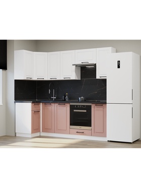 Шарли розовый/шарли белый