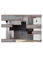 Кухонный гарнитур угловой «Аликанте 6», 1000×2500 мм, цвет чесура тёмная/чесура светлая - Фото 4